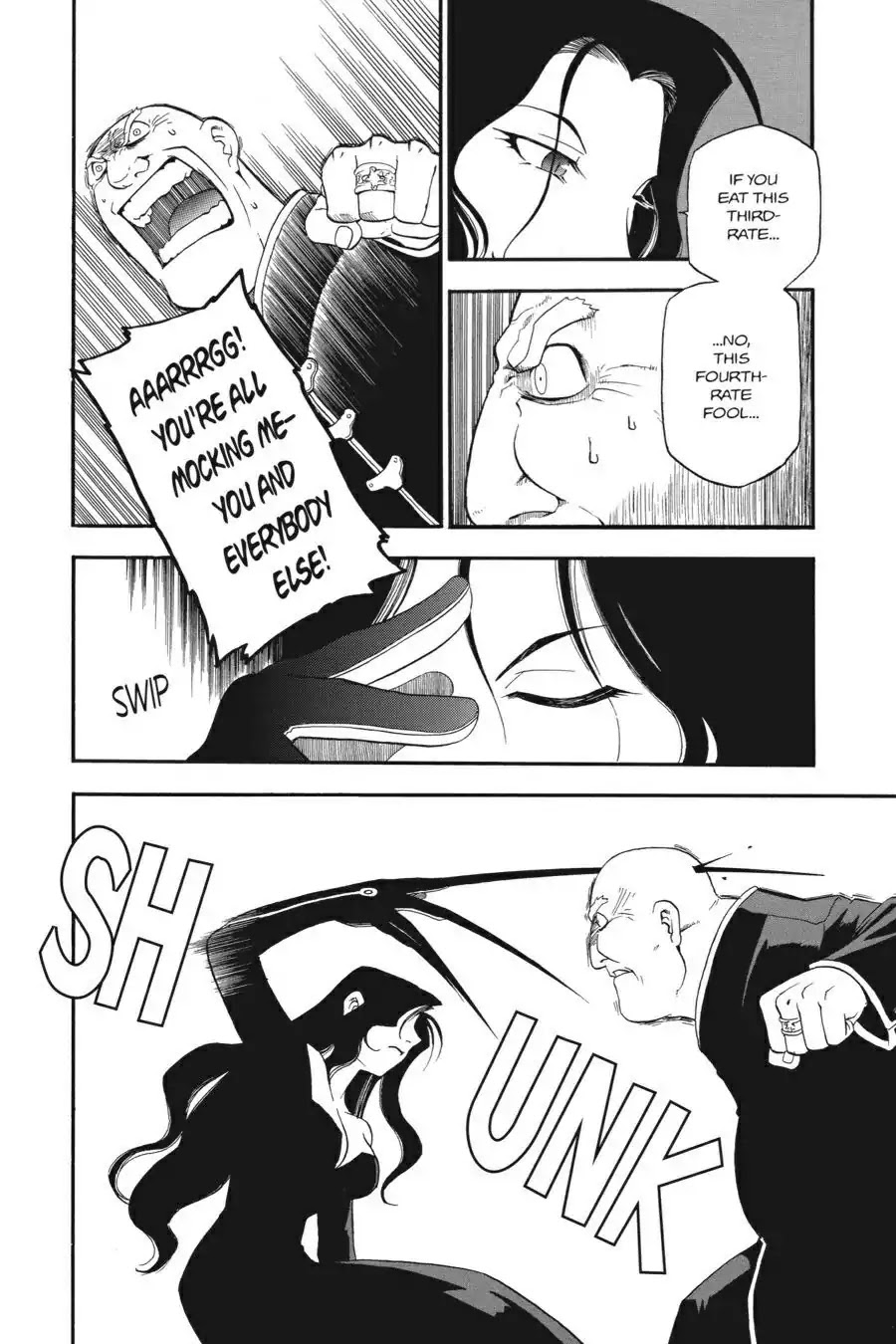 Fullmetal Alchemist manga, chapter 2, page 36 of 38