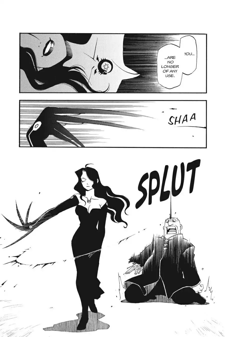 Fullmetal Alchemist manga, chapter 2, page 37 of 38