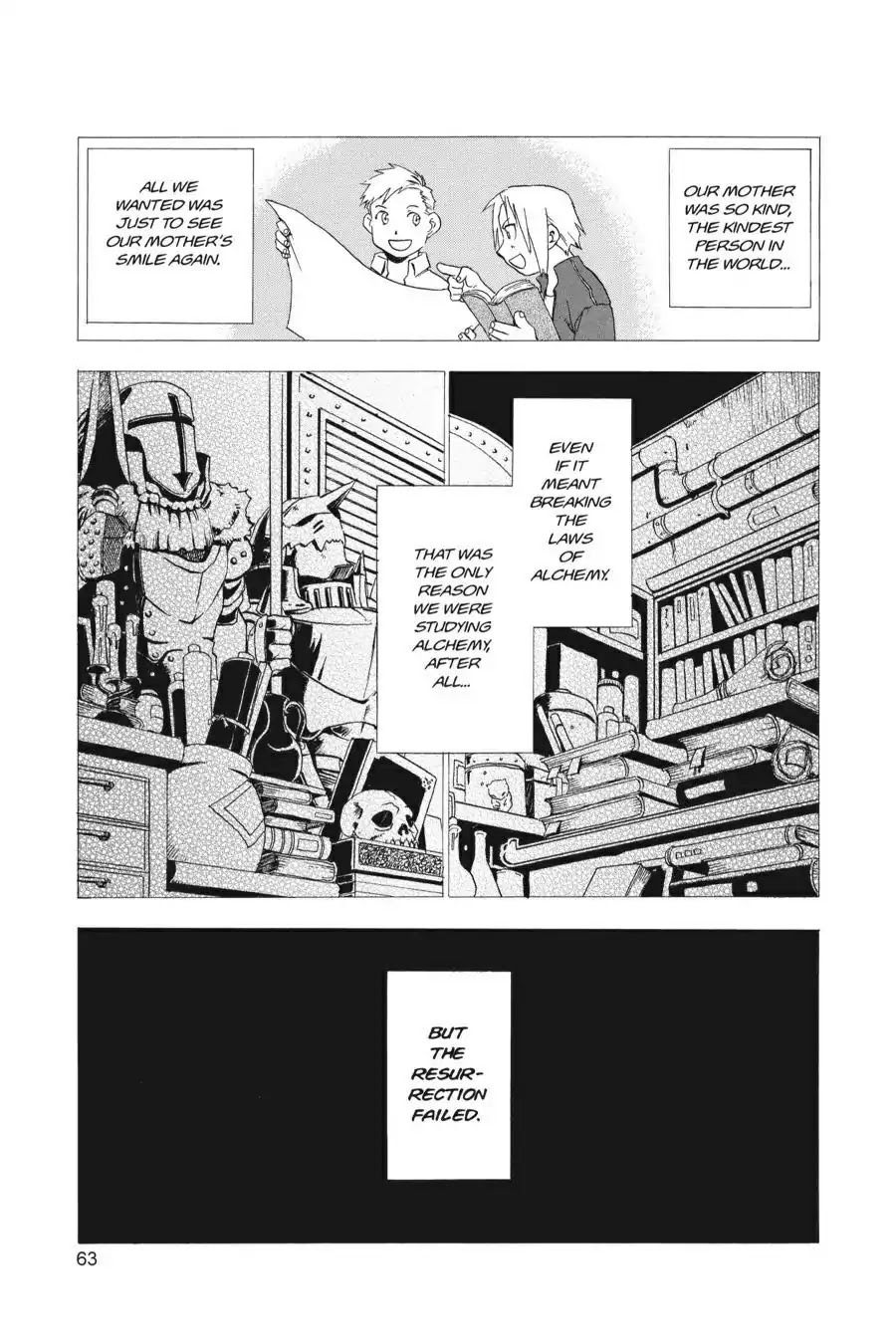 Fullmetal Alchemist manga, chapter 2, page 4 of 38