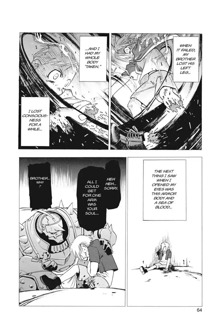 Fullmetal Alchemist manga, chapter 2, page 5 of 38