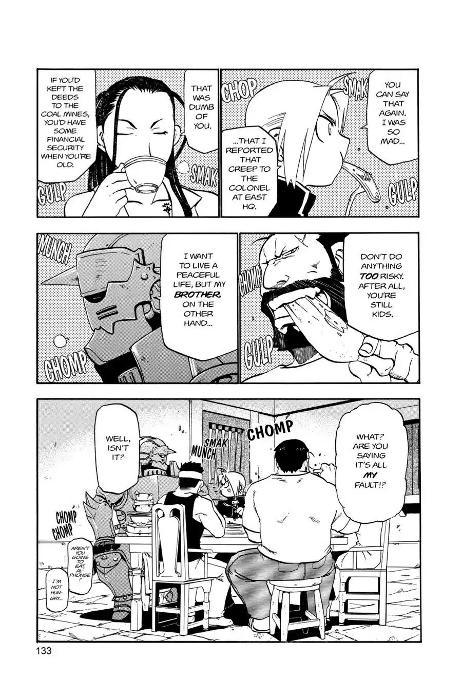 Fullmetal Alchemist manga, chapter 20, page 15 of 34
