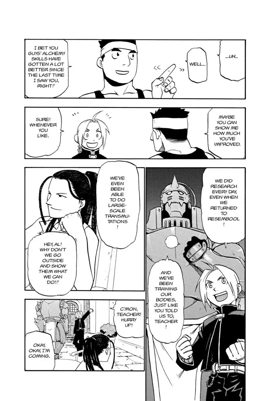 Fullmetal Alchemist manga, chapter 20, page 18 of 34