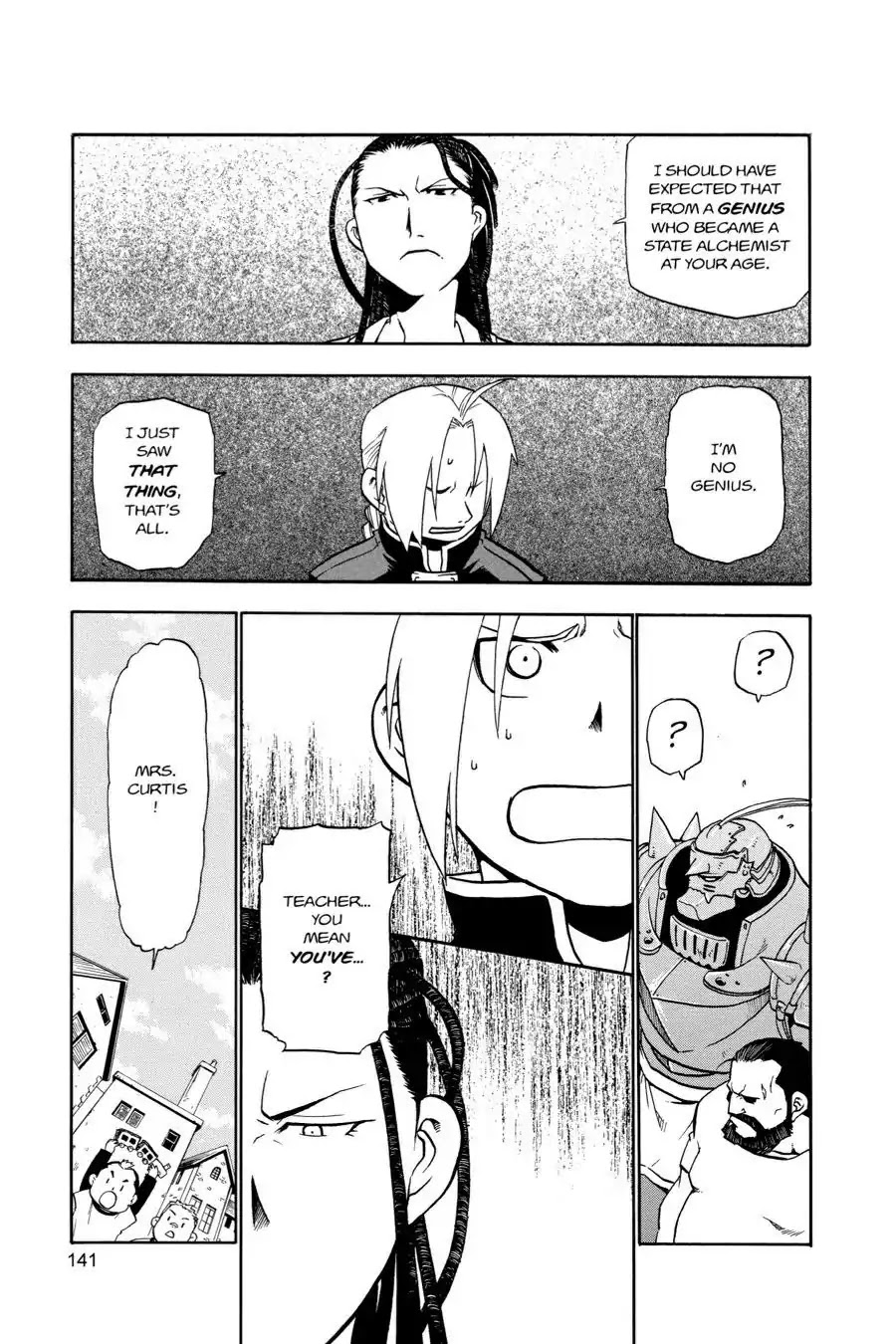 Fullmetal Alchemist manga, chapter 20, page 23 of 34