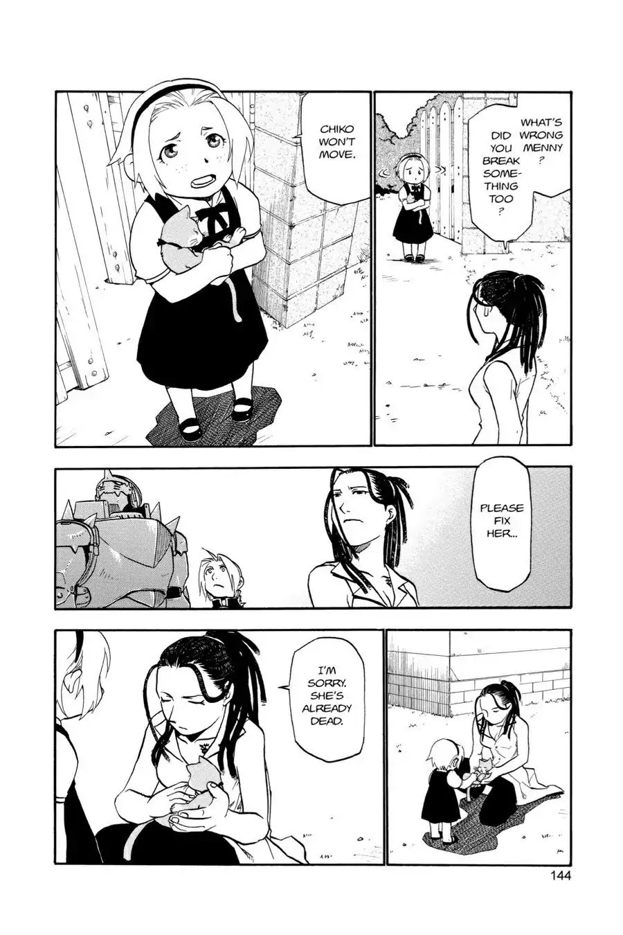 Fullmetal Alchemist manga, chapter 20, page 26 of 34