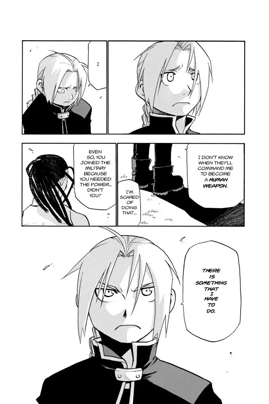 Fullmetal Alchemist manga, chapter 20, page 30 of 34
