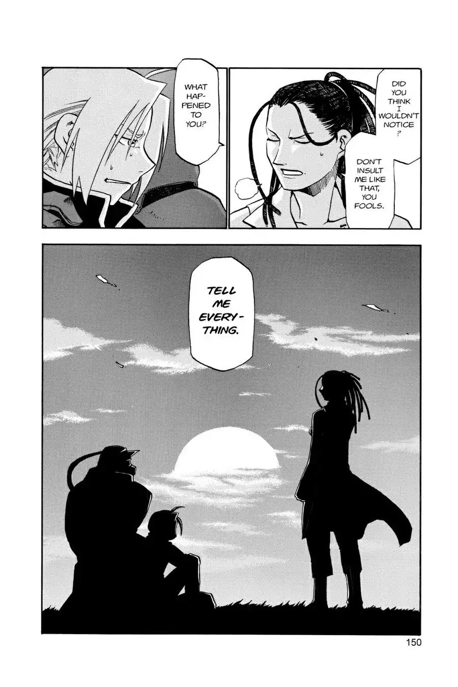 Fullmetal Alchemist manga, chapter 20, page 32 of 34