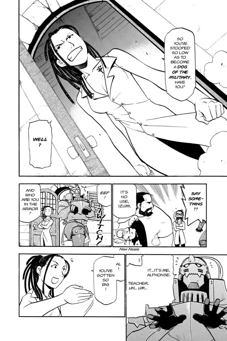 Fullmetal Alchemist manga, chapter 20, page 8 of 34