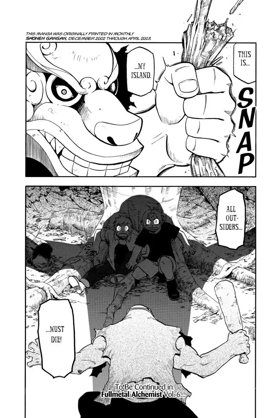FullMetal Alchemist Chapter 21 page 35 - Chapter 21: The Brothers' Secret