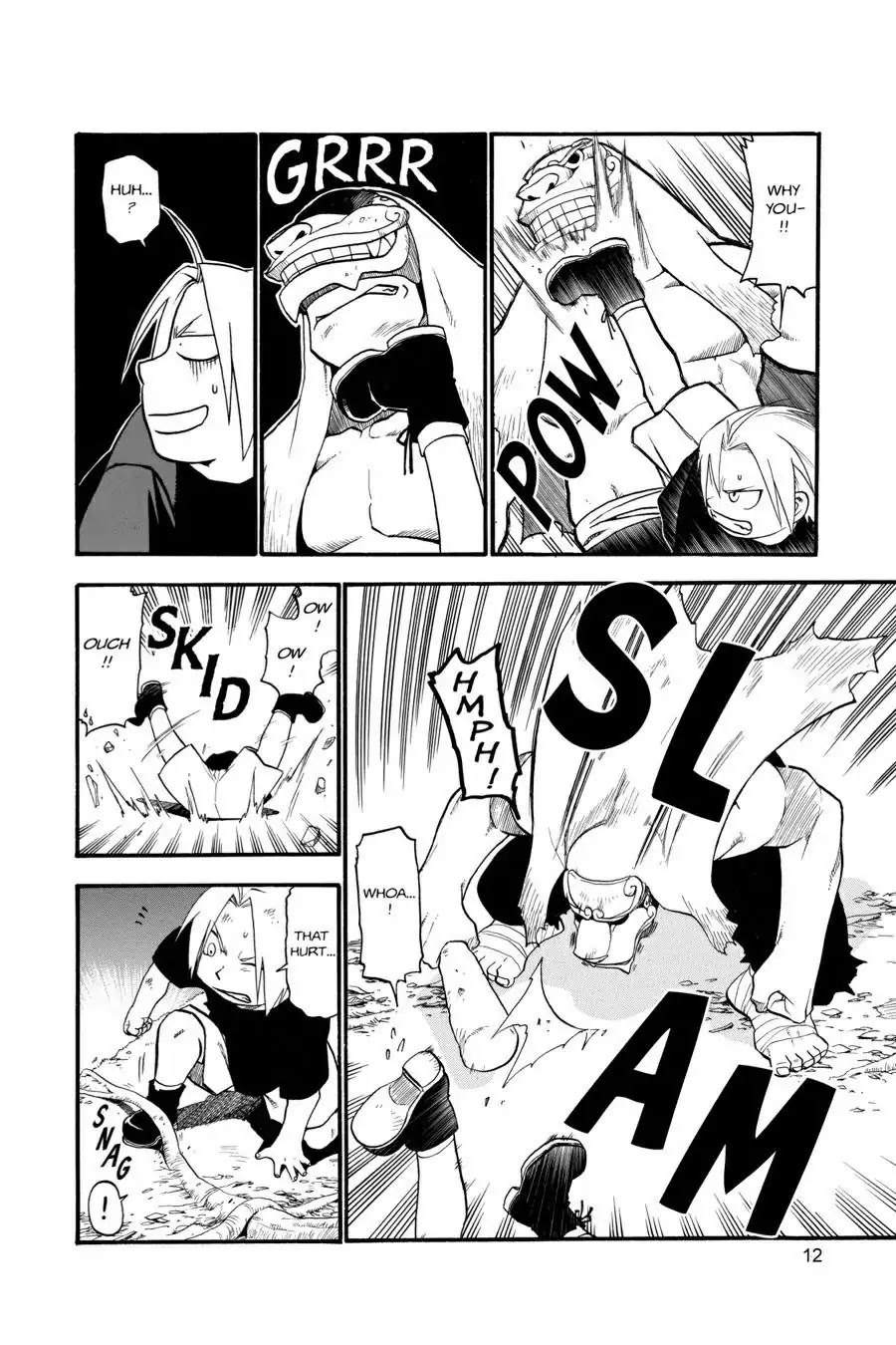 FullMetal Alchemist Chapter 22 page 12 - Chapter 22: The Masked Man
