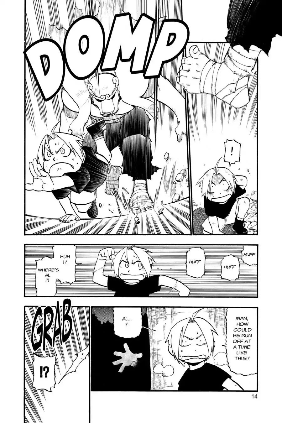 FullMetal Alchemist Chapter 22 page 14 - Chapter 22: The Masked Man
