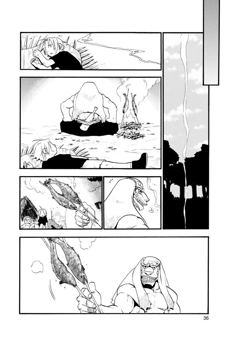 FullMetal Alchemist Chapter 22 page 36 - Chapter 22: The Masked Man