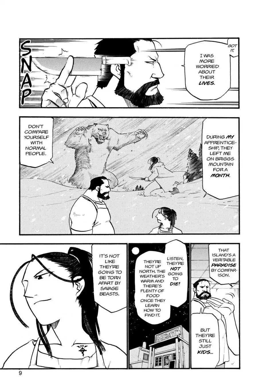 FullMetal Alchemist Chapter 22 page 9 - Chapter 22: The Masked Man