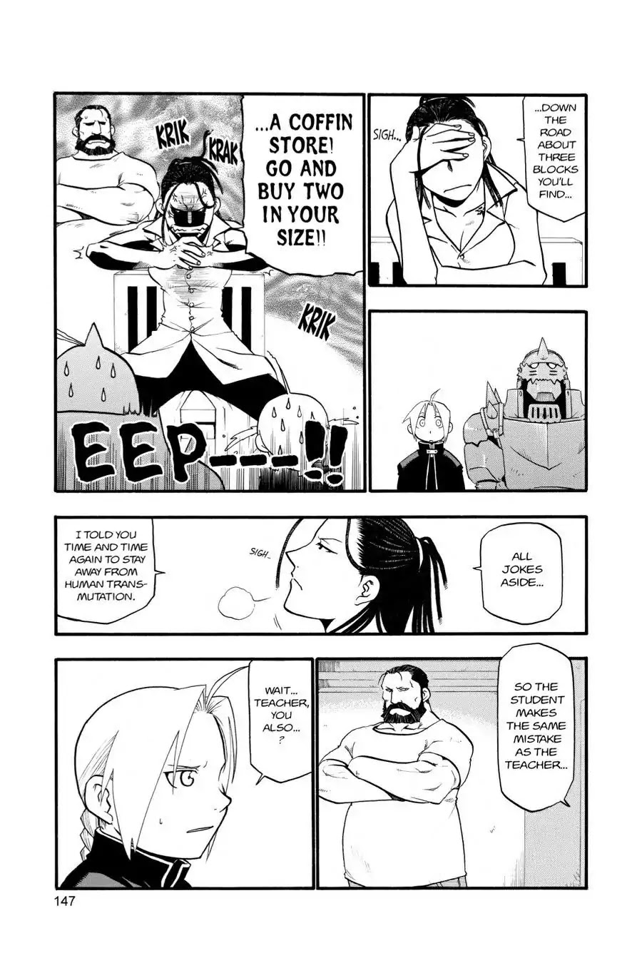 FullMetal Alchemist Chapter 25 page 3 - Chapter 25: Master And Apprentice