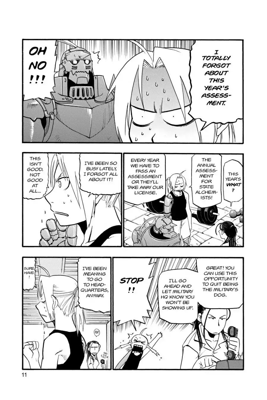 FullMetal Alchemist Chapter 26 page 11 - Chapter 26: To Meet The Master