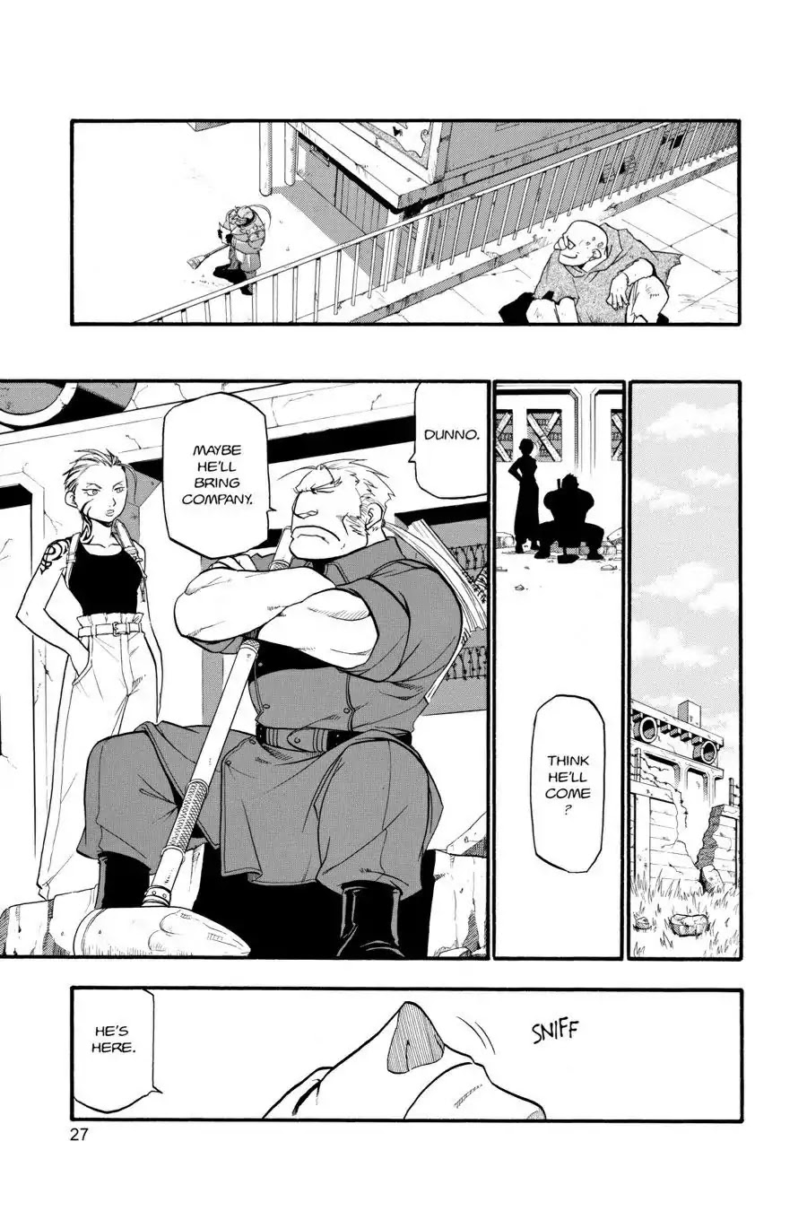 FullMetal Alchemist Chapter 26 page 27 - Chapter 26: To Meet The Master