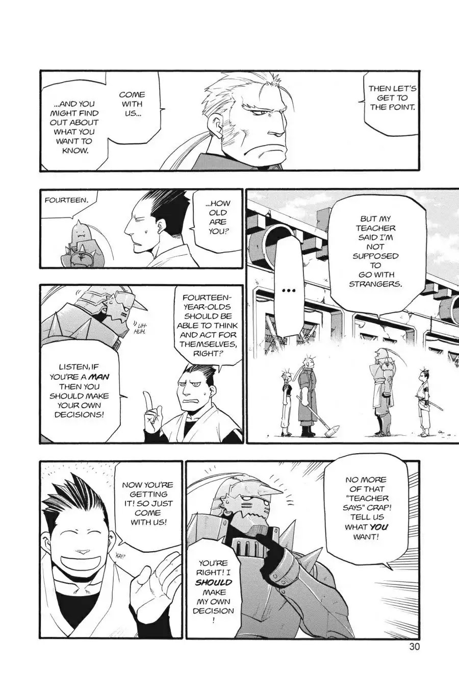 FullMetal Alchemist Chapter 26 page 30 - Chapter 26: To Meet The Master