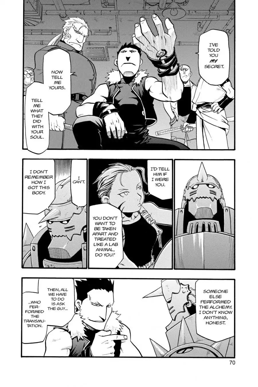 FullMetal Alchemist Chapter 27 page 21 - Chapter 27: The Beasts of Dublith