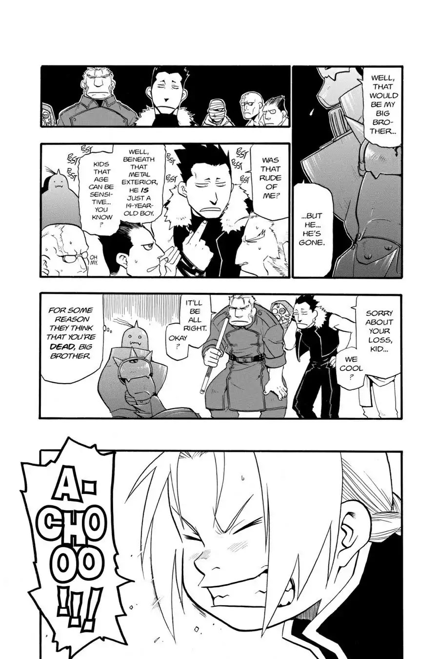 FullMetal Alchemist Chapter 27 page 22 - Chapter 27: The Beasts of Dublith
