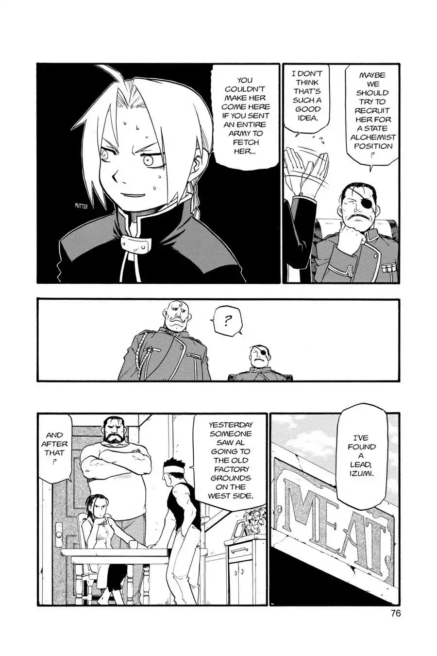 FullMetal Alchemist Chapter 27 page 27 - Chapter 27: The Beasts of Dublith
