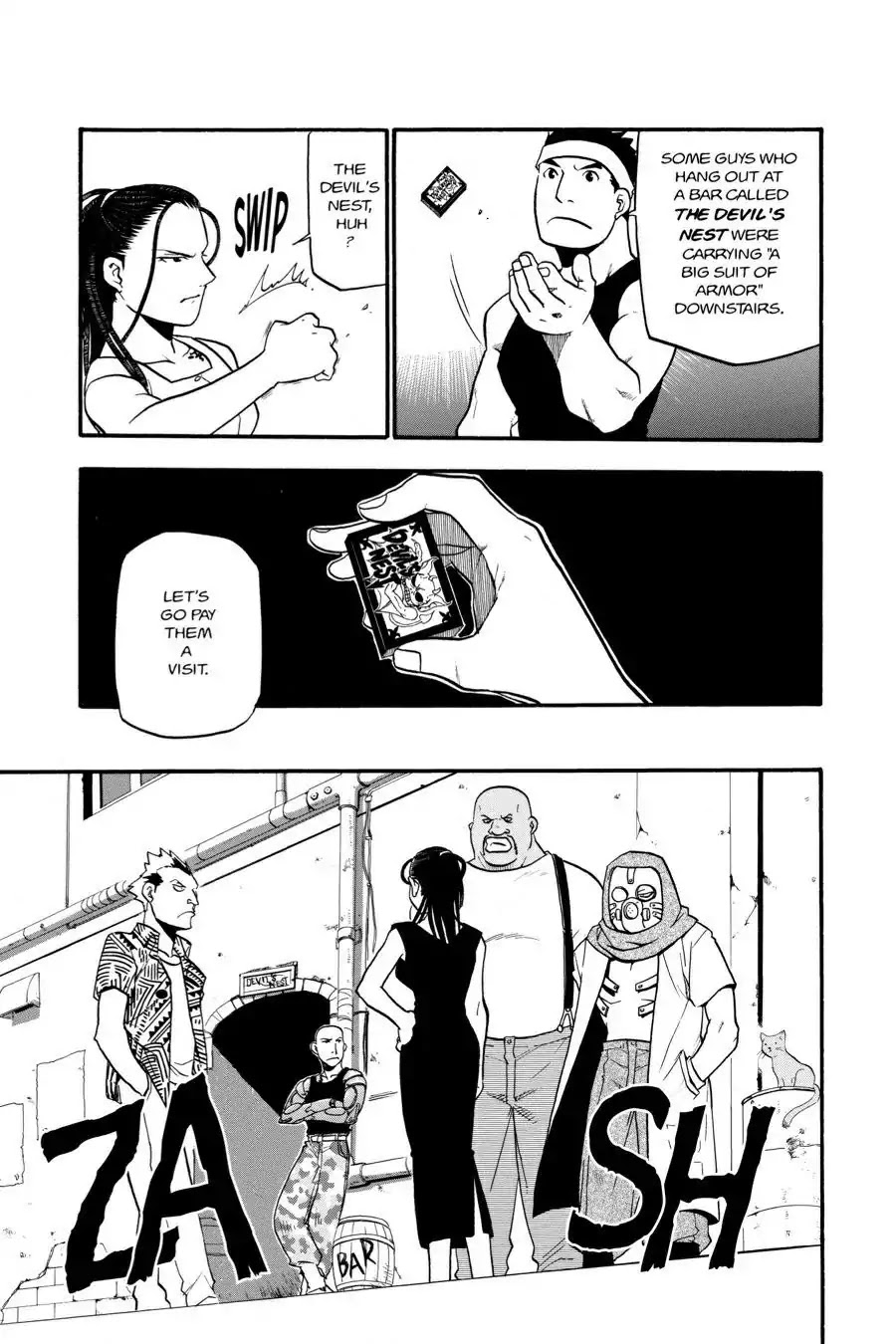 FullMetal Alchemist Chapter 27 page 28 - Chapter 27: The Beasts of Dublith