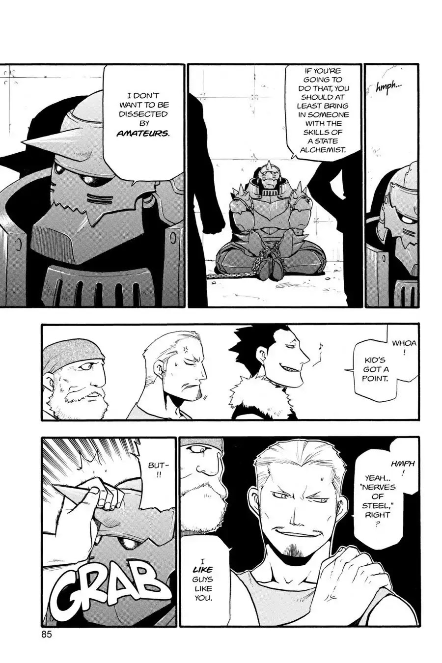 FullMetal Alchemist Chapter 27 page 36 - Chapter 27: The Beasts of Dublith