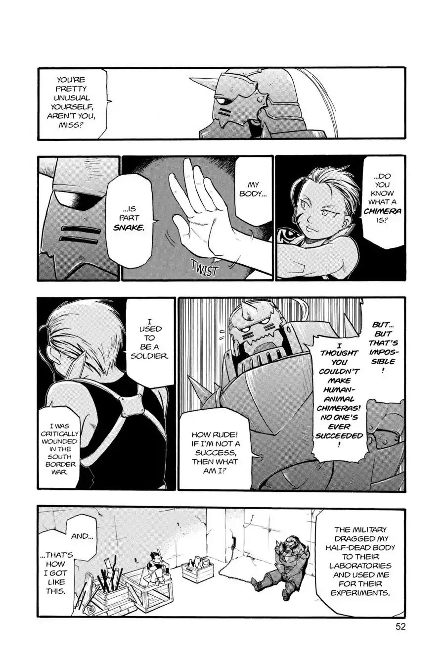 FullMetal Alchemist Chapter 27 page 4 - Chapter 27: The Beasts of Dublith