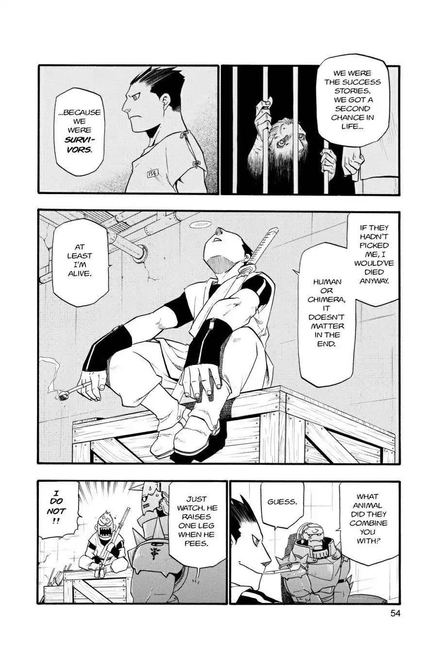 FullMetal Alchemist Chapter 27 page 6 - Chapter 27: The Beasts of Dublith