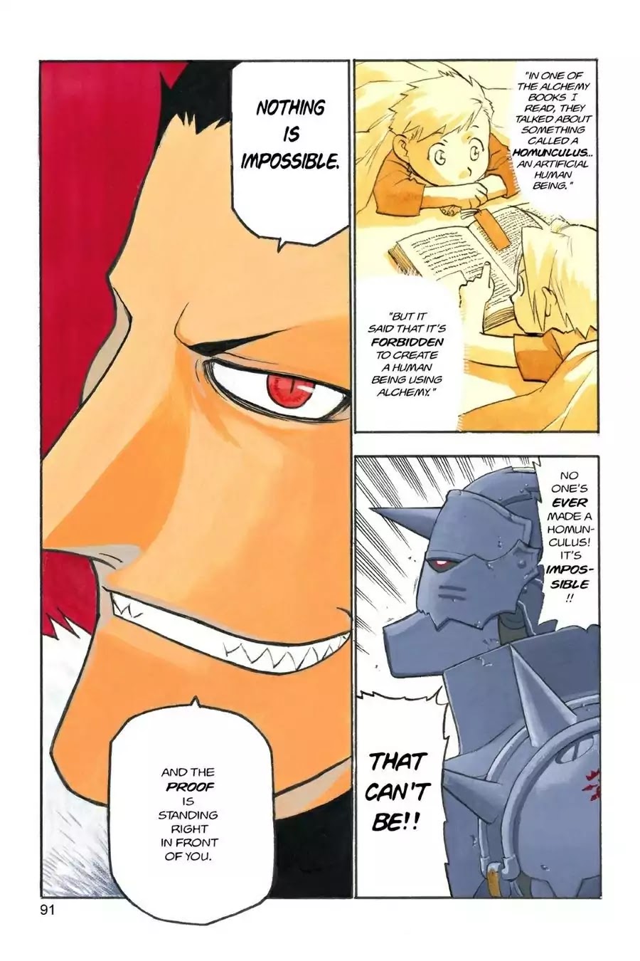 FullMetal Alchemist Chapter 28 page 1 - Chapter 28: A Fool's Courage