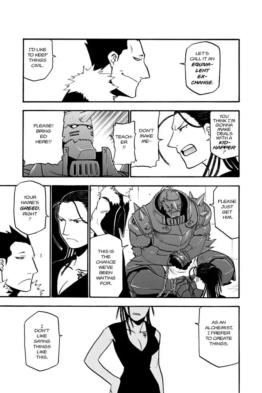 FullMetal Alchemist Chapter 28 page 10 - Chapter 28: A Fool's Courage