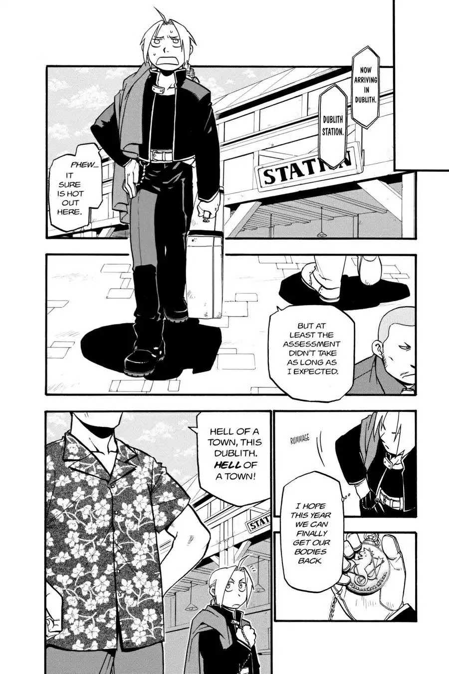 FullMetal Alchemist Chapter 28 page 12 - Chapter 28: A Fool's Courage