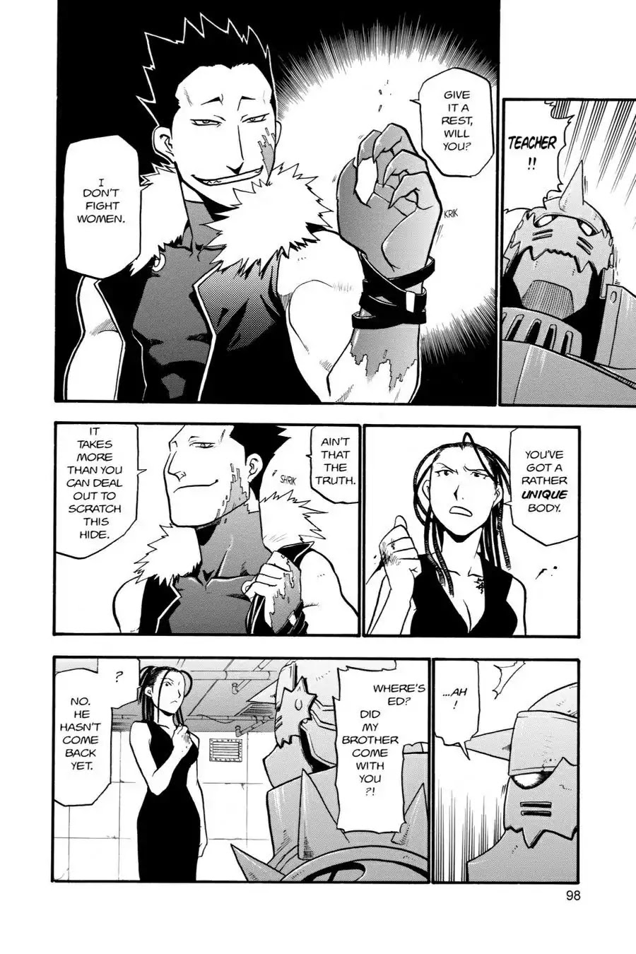 FullMetal Alchemist Chapter 28 page 7 - Chapter 28: A Fool's Courage