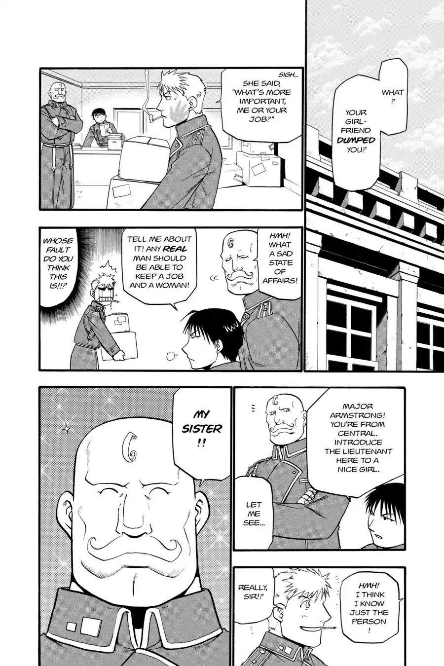 FullMetal Alchemist Chapter 29.5 page 2 - Vol.7 Slide Story: The Second Lieutenant Goes To Battle!