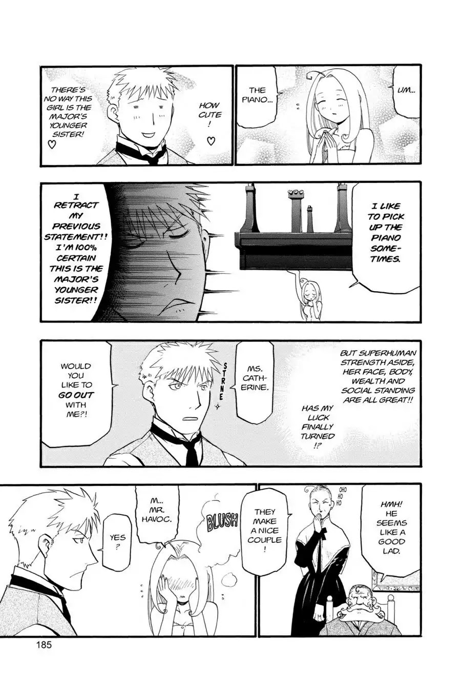 FullMetal Alchemist Chapter 29.5 page 7 - Vol.7 Slide Story: The Second Lieutenant Goes To Battle!