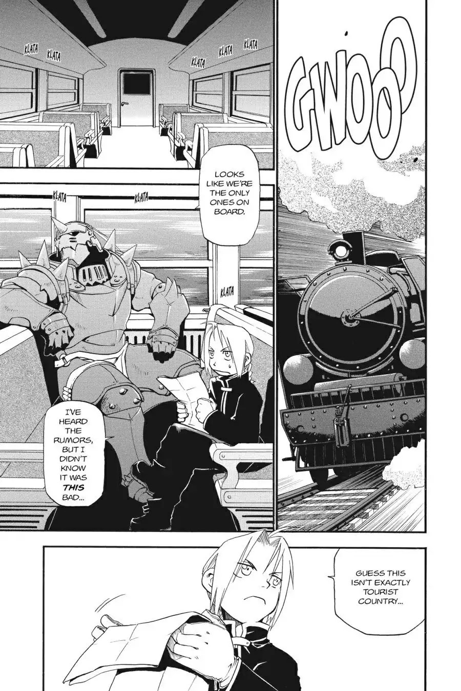 FullMetal Alchemist Chapter 3 page 1 - Chapter 3: The Mining Town