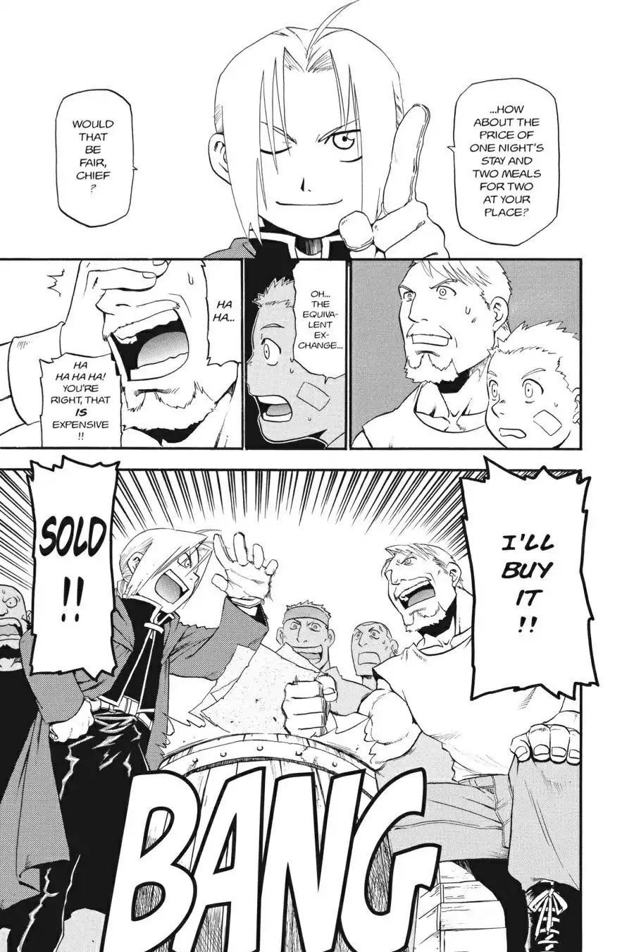 FullMetal Alchemist Chapter 3 page 37 - Chapter 3: The Mining Town