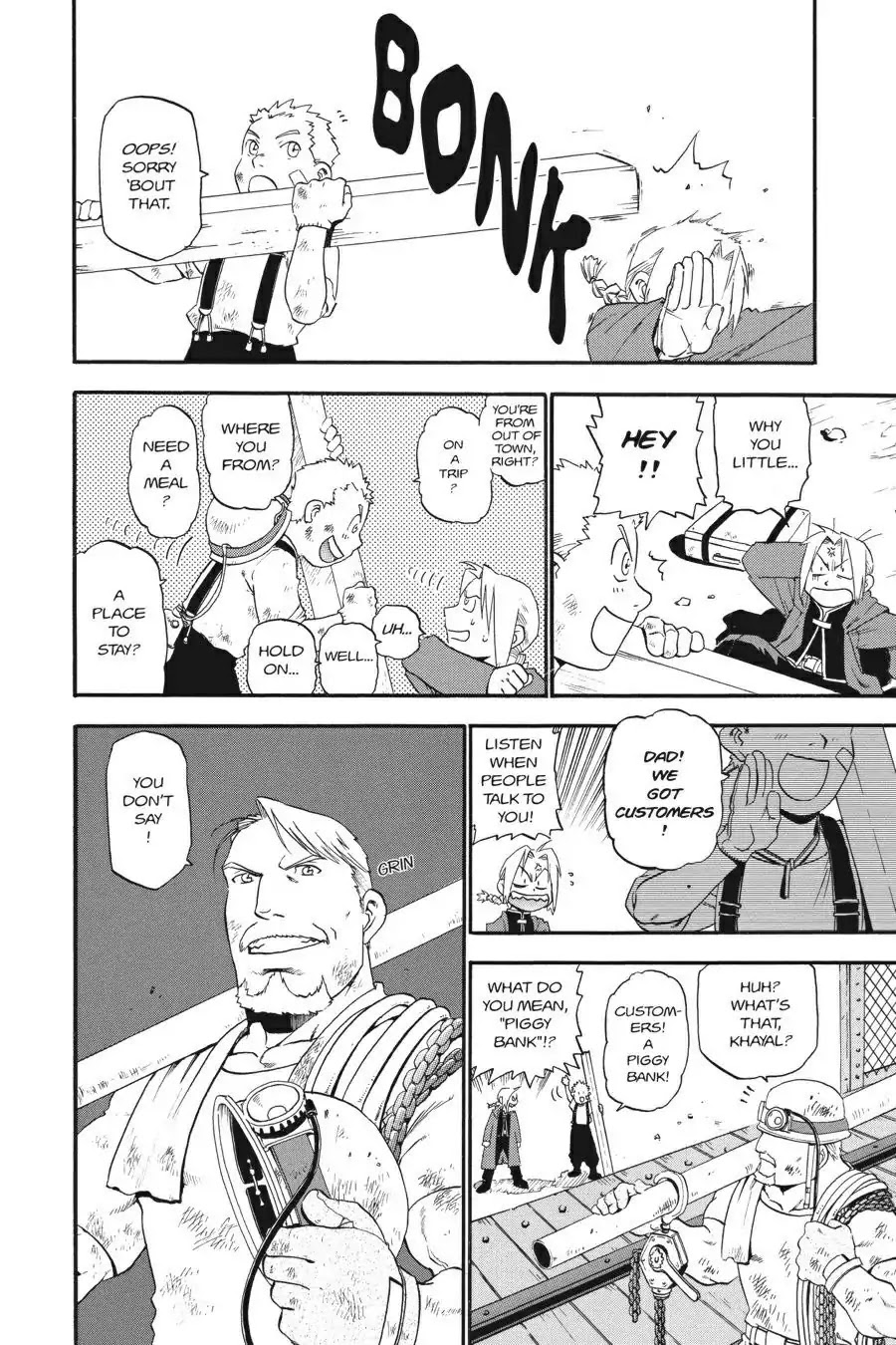 FullMetal Alchemist Chapter 3 page 4 - Chapter 3: The Mining Town