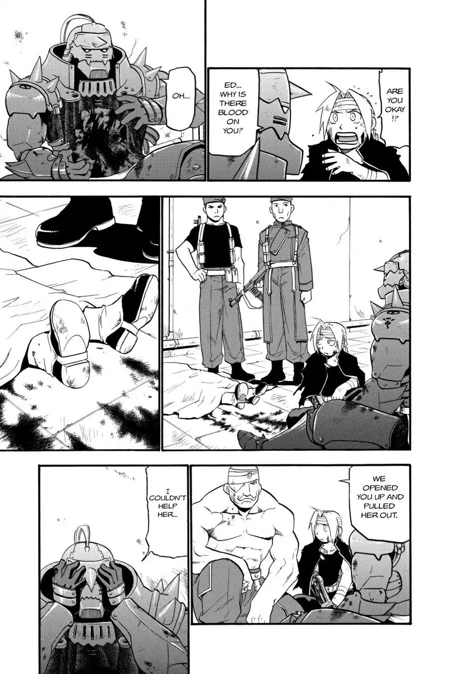 FullMetal Alchemist Chapter 30 page 32 - Chapter 30: The Truth Inside The Armor