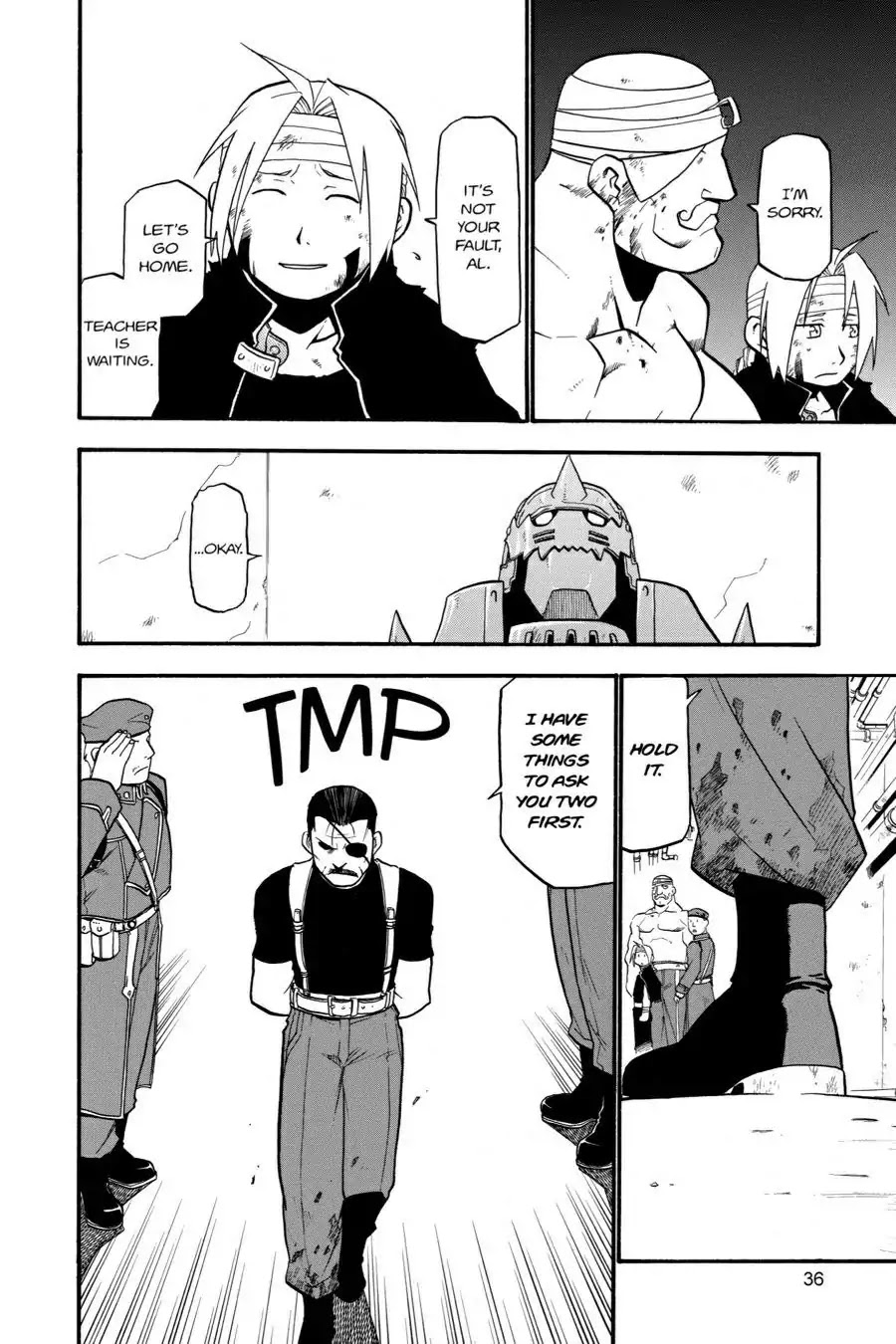 FullMetal Alchemist Chapter 30 page 33 - Chapter 30: The Truth Inside The Armor