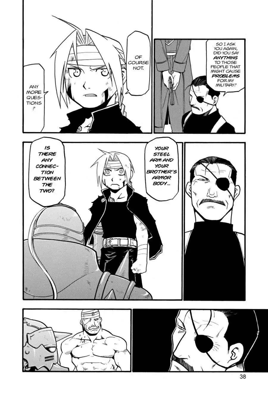 FullMetal Alchemist Chapter 30 page 35 - Chapter 30: The Truth Inside The Armor