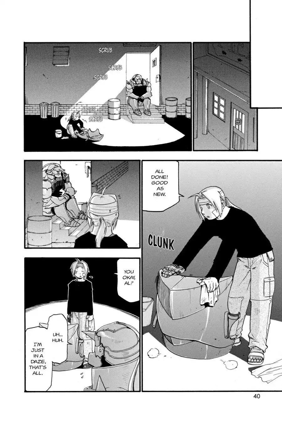 FullMetal Alchemist Chapter 30 page 37 - Chapter 30: The Truth Inside The Armor