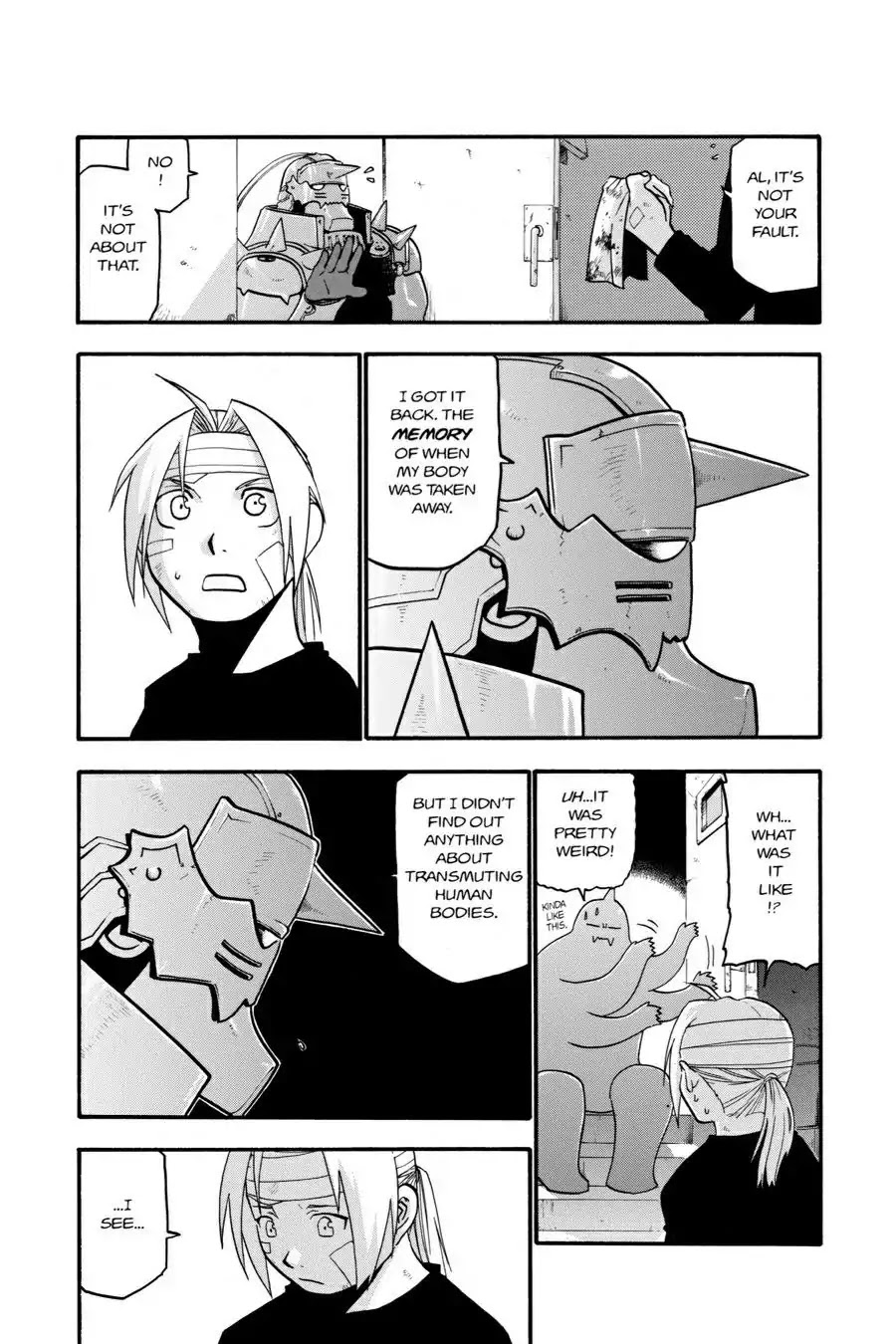 FullMetal Alchemist Chapter 30 page 38 - Chapter 30: The Truth Inside The Armor