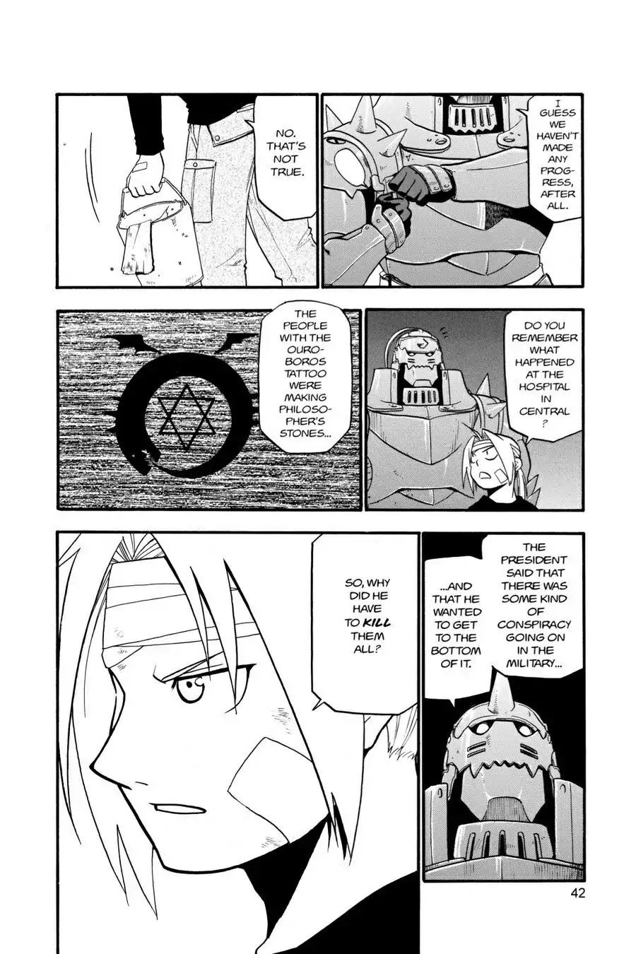 FullMetal Alchemist Chapter 30 page 39 - Chapter 30: The Truth Inside The Armor