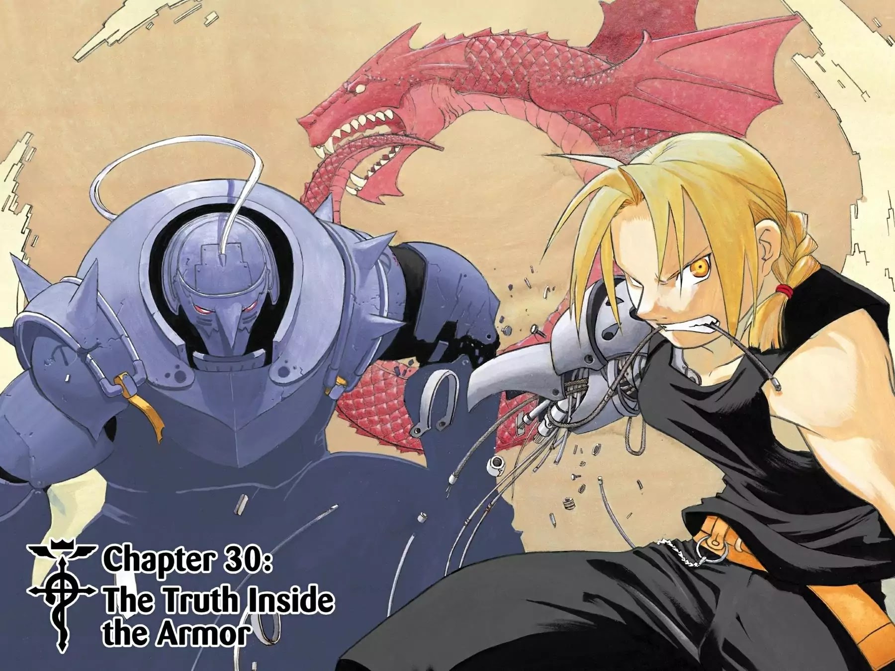 FullMetal Alchemist Chapter 30 page 8 - Chapter 30: The Truth Inside The Armor