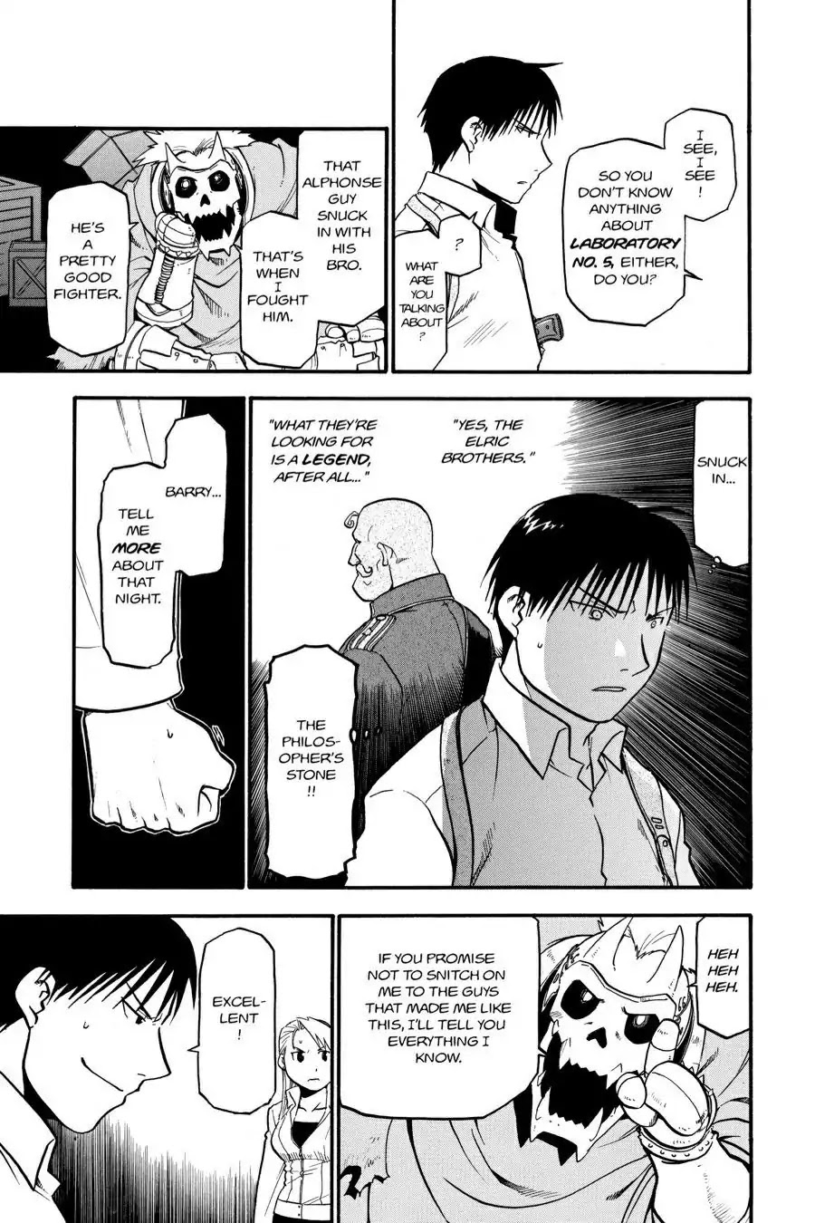 FullMetal Alchemist Chapter 31 page 6 - Chapter 31: The Snake That Eats Its Own Tail