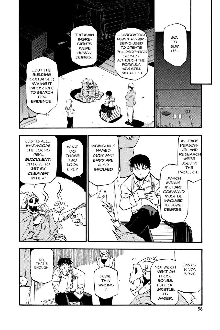 FullMetal Alchemist Chapter 31 page 7 - Chapter 31: The Snake That Eats Its Own Tail