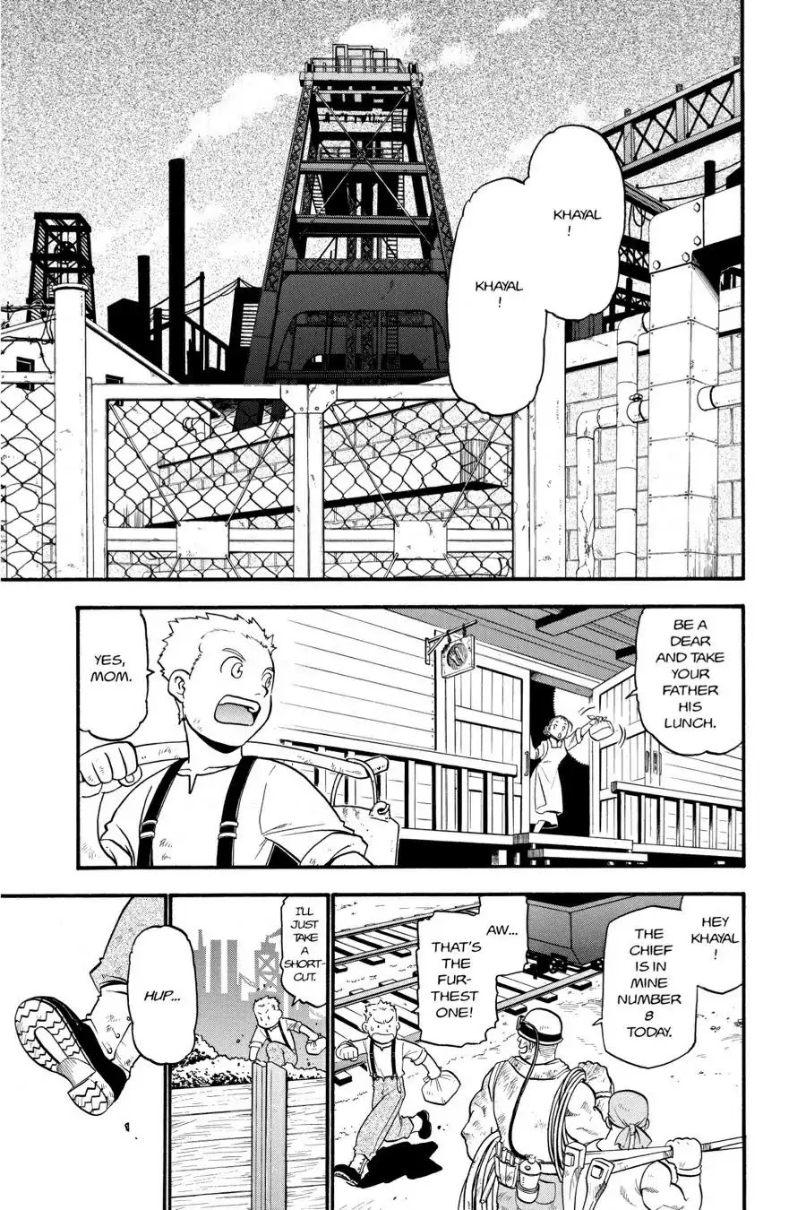 FullMetal Alchemist Chapter 32 page 3 - Chapter 32: Emissary From The East