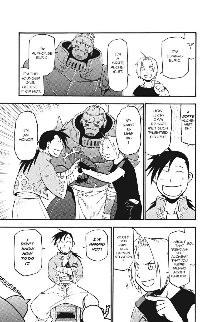 FullMetal Alchemist Chapter 32 page 34 - Chapter 32: Emissary From The East