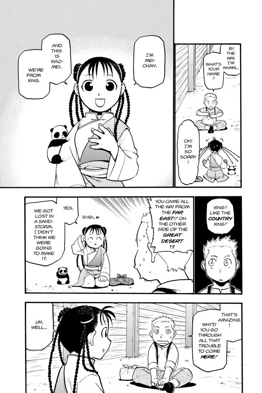FullMetal Alchemist Chapter 32 page 7 - Chapter 32: Emissary From The East