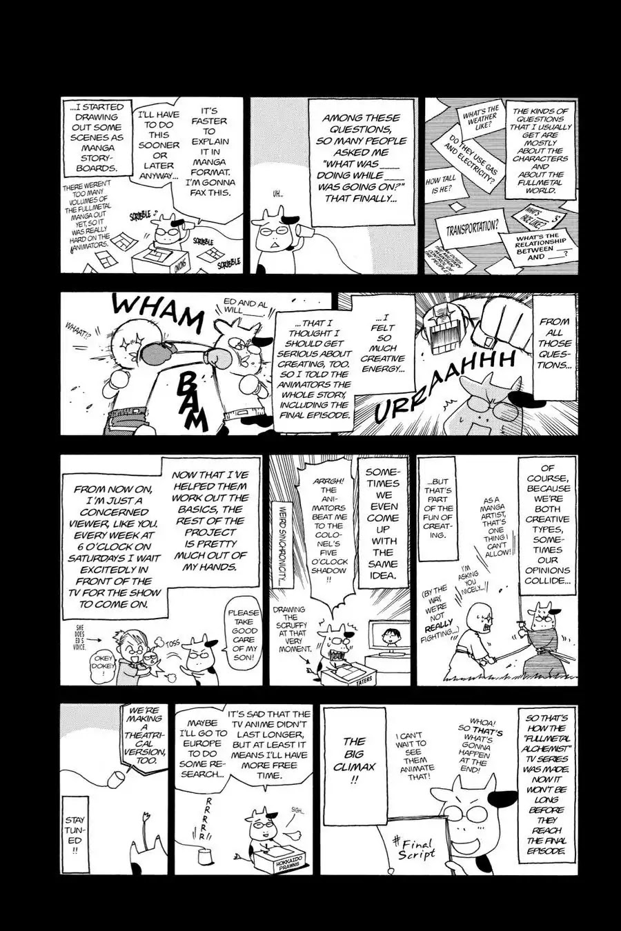 FullMetal Alchemist Chapter 33.6 page 3 - Vol.8 Extra