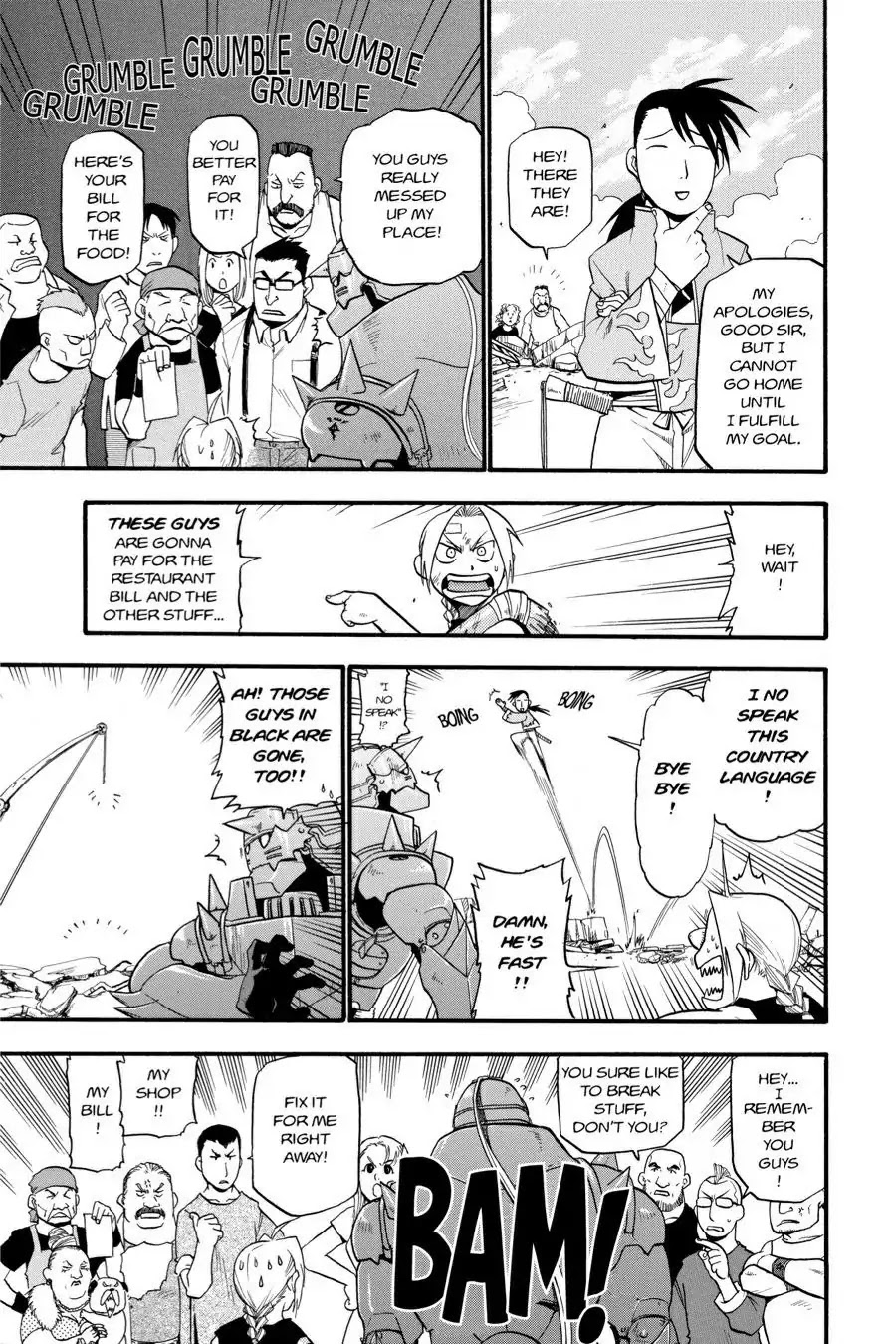 FullMetal Alchemist Chapter 33 page 32 - Chapter 33: Showdown In Rush Valley